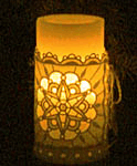 flameless candle cover