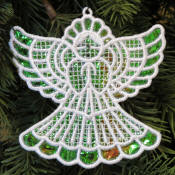 Mylar Angel Ornament