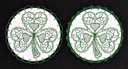 Shamrock Coaster