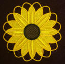 FSL Summer Sunflower Coaster Motif