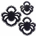 freestanding lace spider ornaments