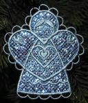 Mylar® Angel Ornament with K-Lace