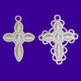 Free With Order Padded Cross Pendants