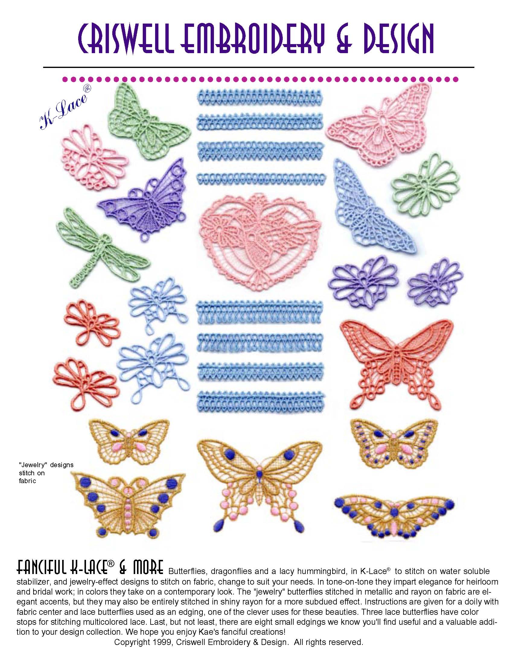 Embroidery Stencils Essential Collection - 90+ Designs for Endless  Combinations