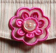 buttonhole flower motif