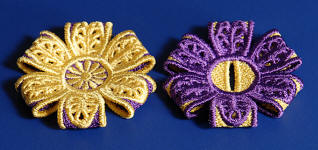sample lace bows