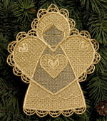 angel motif ornament