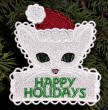Happy Kitty tag or ornament