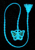 Butterfly Bookmark with Mylar