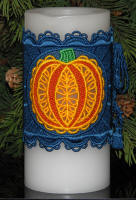 Pumpkin Candle Wrap