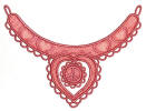 heart motif necklace