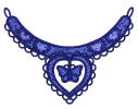 heart motif necklace