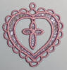 Heart Ornament with Mylar