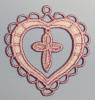 Freestanding Lace Heart Ornament