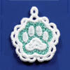 pawprint motif