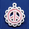 peace sign motif