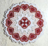 Freestanding Lace Small Heart Doily