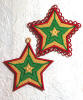fsl star motif holiday ornaments