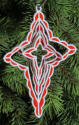 2-color dimensional star ornament