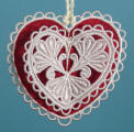 E480B 3D Heart with Organza