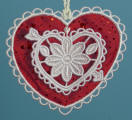 E480F 3D Heart with Organza