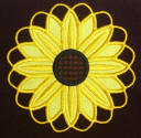 Summer Sunflower Coaster Motif
