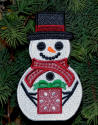 Fabric Snow Man