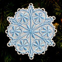 freestanding lace snowflake