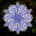 freestanding lace snowflake