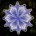 freestanding lace snowflake