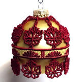 Fall Leaves Ornament Cover