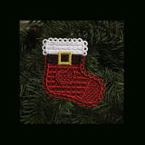 Santa Belt Ornament