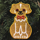 puppy ornament
