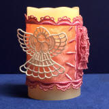 3D Angel Candle Corset