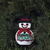 Personalized Snowman Embroidery