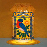 bluebird mason jar cover