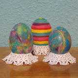 lace egg stands
