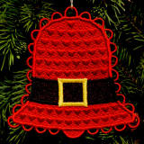 Santa Belt bell Ornament