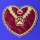 Paw Print Ornament