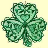 shamrock ornament