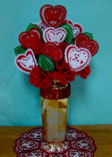 lace motif bouquet