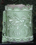hummingbird lace candle wrap