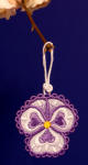 pansy ornament