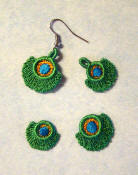 Free Download Peacock Earrings