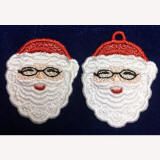 Santa Ornament