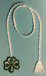 free shamrock bookmark with order