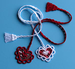 Valentine Bookmark with Mylar