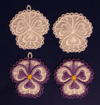 pansy ornament