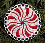 peppermint candy motif