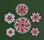 peppermint candy motifs